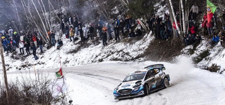 M-Sport Ford startet bei der Rallye Monte Carlo mit drei  allradgetriebenen Fiesta in die neue WM-Saison