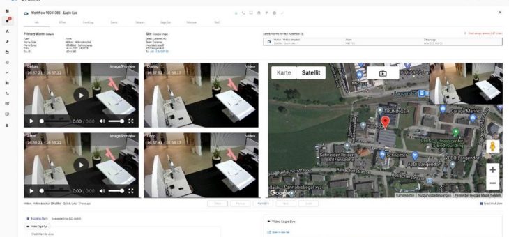 Automatisierte Video/Alarm-Monitoring-Lösung von Eagle Eye Networks und Sitasys