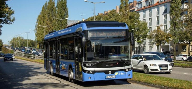 Stadtwerke München beauftragen PSI mit der Lieferung eines Depot-Management-Systems für Elektrobusse