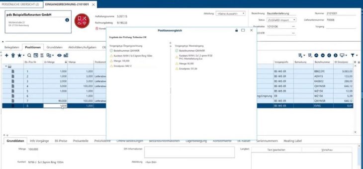 Digitales Archiv und Rechnungsworkflow mit pds Software
