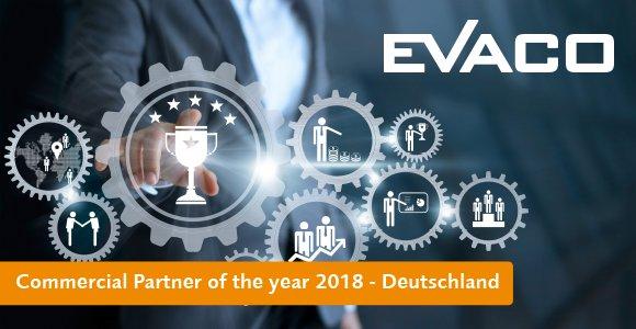 EVACO als Commercial Partner of the year von Qlik® ausgezeichnet