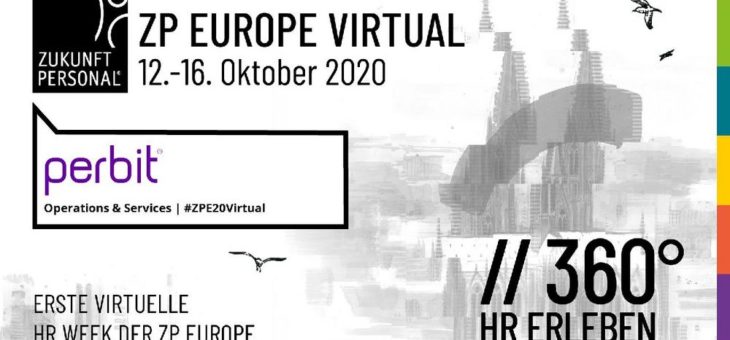 perbit auf der ZP Europe Virtual: Unterstützung bei der Digitalisierung von HR-Prozessen