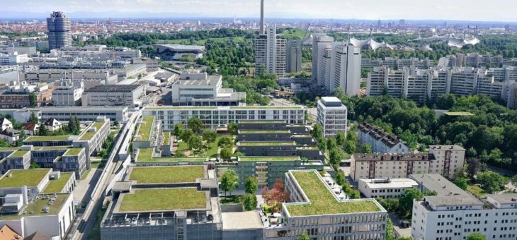 München: Isaria startet mit Wohnungs- und Kitabau im Quartier Hofmark am Olympiapark