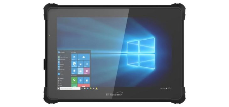 DT380CR: Kompaktes Rugged Tablet für das mobile HMI in Industrie und Logistik