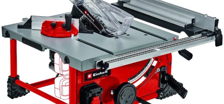 Power X-Change: Einhell präsentiert die erste akkubetriebene Tischkreissäge