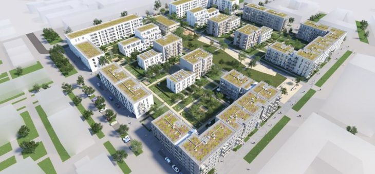 Baustart für das nächste Baufeld im Großprojekt VIERZIG549 in Düsseldorf-Heerdt