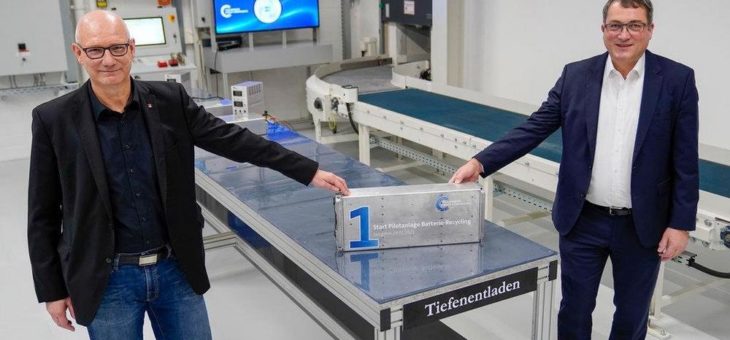Aus alt mach neu: Volkswagen Group Components startet Batterie-Recycling