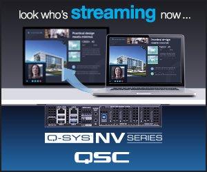 Look who’s streaming now – QSC stellt 4k/60 Video Streaming vor