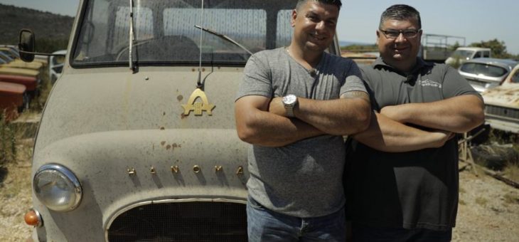 Männer, die auf Oldtimer starren: Ivan & Zoran drehen eine weitere Runde auf DMAX