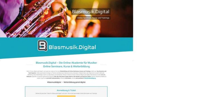 Digitalisierung der Blasmusik