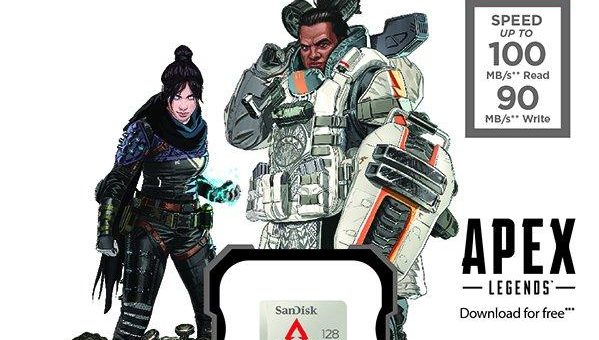 SanDisks neue Apex Legends-Speicherkarte für Nintendo Switch ermöglicht zukünftig mehr Vielfalt für Spieler im Gaming-Bereich