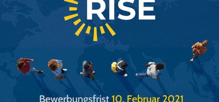 Rise Programm – Weltweit größtes Stipendium verlängert die Bewerbungsfrist