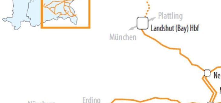 Bayerische Eisenbahngesellschaft schreibt Regionalverkehr in Südostbayern aus