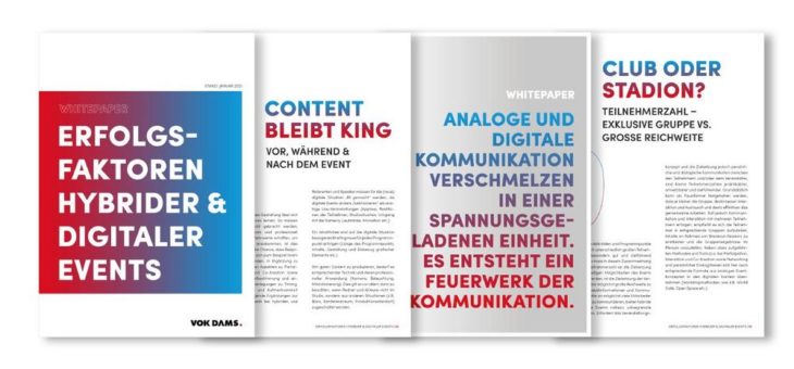 VOK DAMS veröffentlicht neues Whitepaper – Das Learning aus 439+ digitalen und hybriden Events