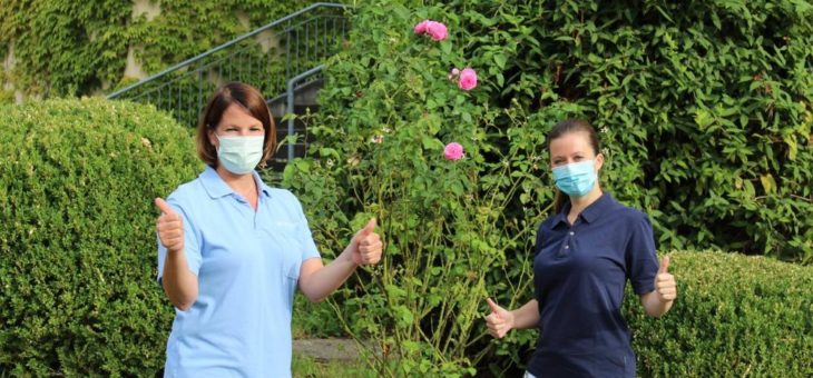 Zwei für Motivation und Teamarbeit in der Asklepios Neurologischen Klinik Falkenstein