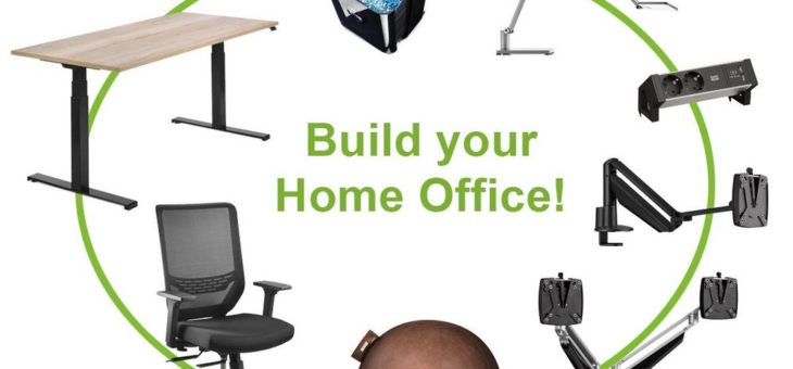 Build your Home Office! Ruckzuck ist das Arbeitszimmer zusammengestellt!