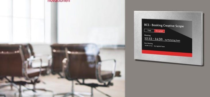 TabLines TSG Tablet Case als digitales Türschild