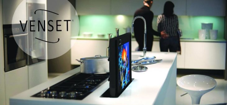 Venset bietet elektrische Einbau TV Lifte der Extraklasse für alle Fernseher