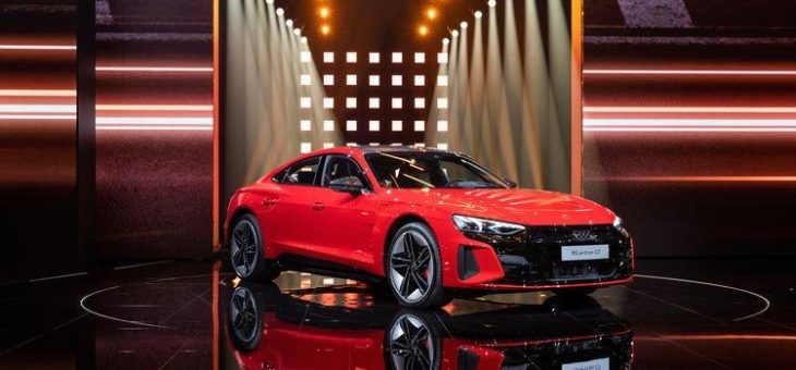 Dynamisch und hochkarätig: die Online-Weltpremiere des Audi e-tron GT