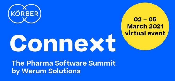Connext: erste virtuelle Pharma-Software-Konferenz für Werum PAS-X-Anwender und die Pharma- & Biotechindustrie