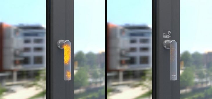 Antimikrobielle Oberfläche Schüco SmartActive