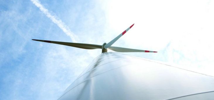 Neuer Windpark Lieger Wald am Netz
