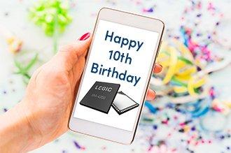 Wir feiern 10 Jahre LEGIC SM-4200 mit neuen Funktionen: Mobile Konnektivität und verbesserte Smartcard Sicherheit