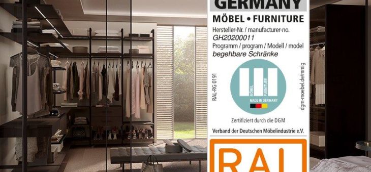 raumplus mit dem Label „Möbel Made in Germany“-zertifiziert