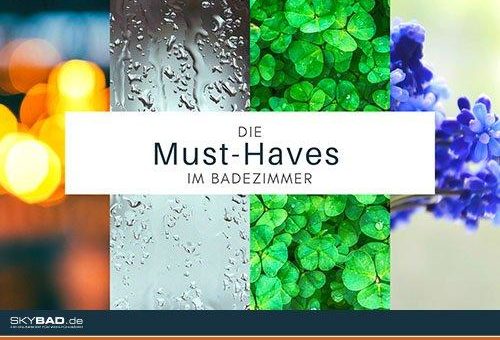 Die Must-Haves fürs Bad