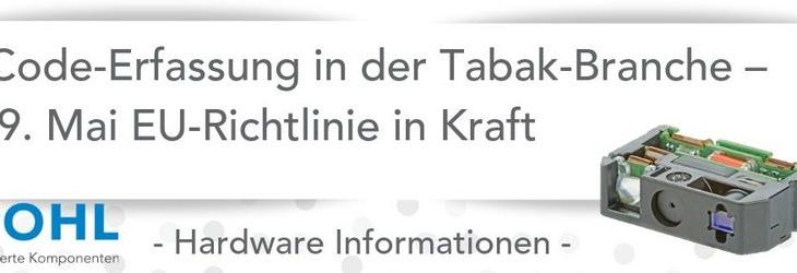 DotCode-Erfassung in der Tabak-Branche – neue Hardware nötig