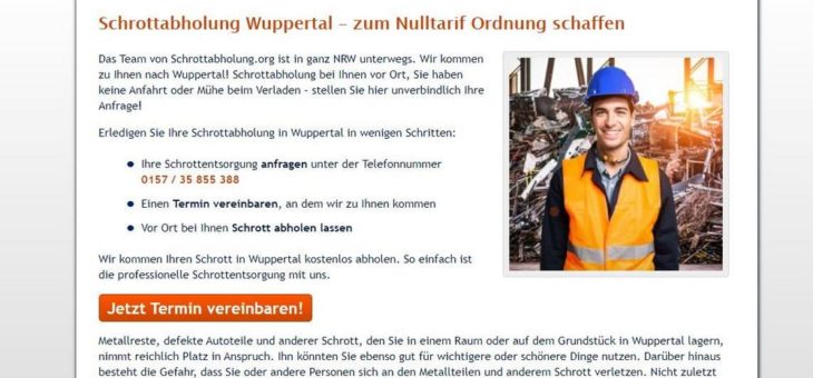 Wer in seinem Elektro-Schrott zu ersticken droht, sollte mit der Schrottabholung in Dinslaken Kontakt aufnehmen