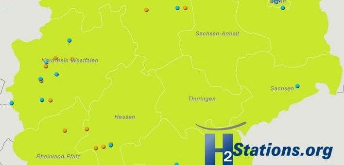 Weltweit 92 neue Wasserstoff-Tankstellen im Jahr 2016