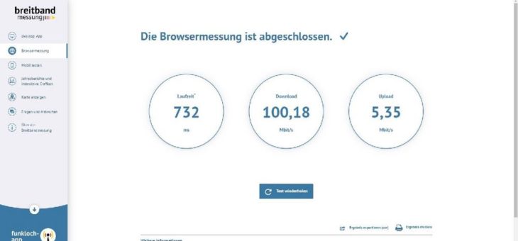 Speedtests bestätigen: Satelliteninternet mit konnect stellt stabile Verbindungen mit bis zu 100 Mbit/s bereit