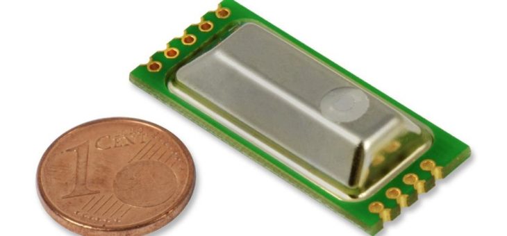 Miniatur-Sensormodul misst CO2, Temperatur und Druck