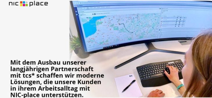 Neuer tcs* Service bietet spontane ad-hoc Transportüberwachung für NIC-place Kunden