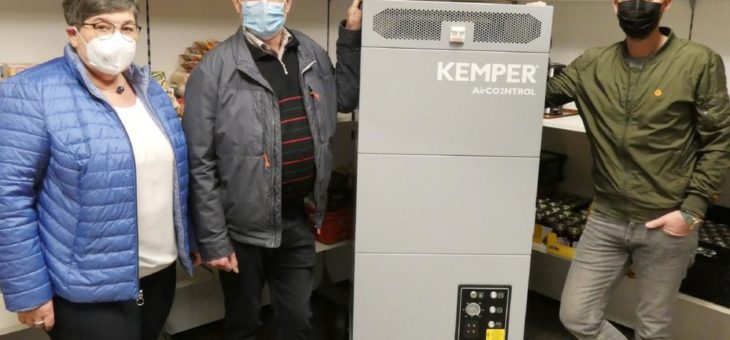 Sicherer Neustart: Vredener Tafel nimmt Betrieb dank KEMPER-Luftreiniger ohne Virengefahr auf