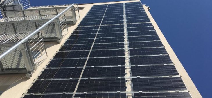 Solar an der Fassade – geht das?