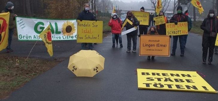 Nein zur Beteiligung Russlands an Brennelementefertigung in Lingen