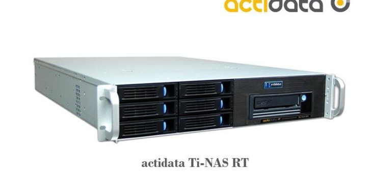 Tape-in-NAS-System als kombinierte NAS- und Backup-Plattform jetzt auch als Ti-NAS RT in Rackmount-Version verfügbar