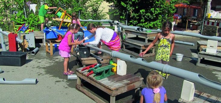 FLOW-Projekt: Juli-Sommerwochenende im Kurpark Bad Boll