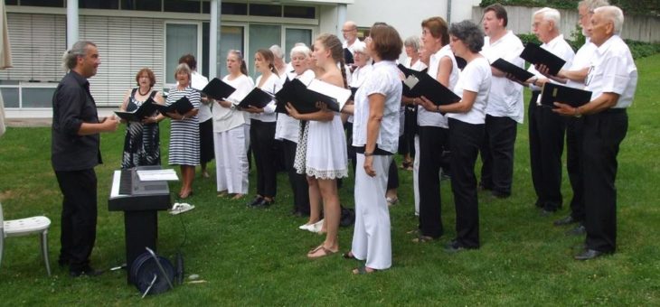 Sommerständchen im Klinikum Christophsbad am 7. Juli 2019