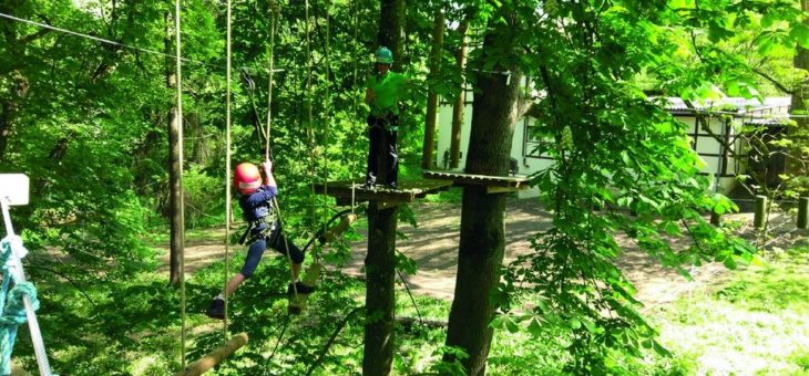 Saison-Eröffnung: Kletterspaß im Hochseilgarten für 9- bis 14-Jährige