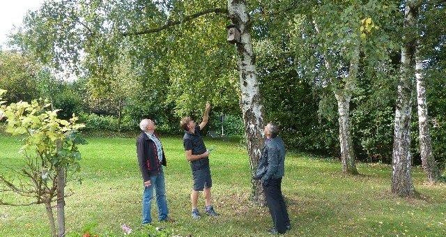 Aktiver Naturschutz im Christophsbad: Nistkästen für Vogelvielfalt