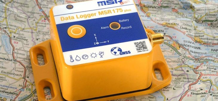 Neuer Schock-Detektiv für Transporte: Datenlogger MSR175plus