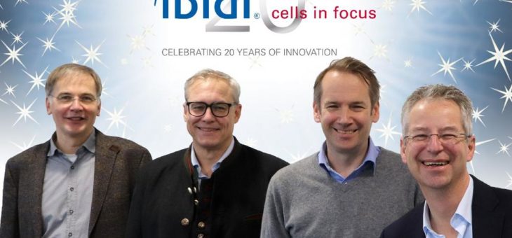 Das Life Science Unternehmen ibidi feiert 20 Jahre Innovation