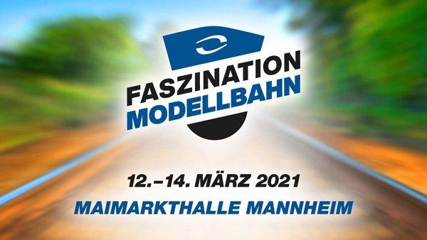 Faszination MODELLLBAHN Mannheim 2020 wird in diesem Jahr nicht mehr nachgeholt!