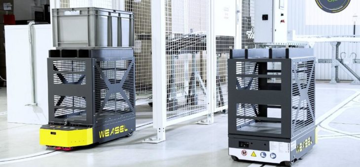 WEASEL® auf dem IFOY Test Camp Intralogistics