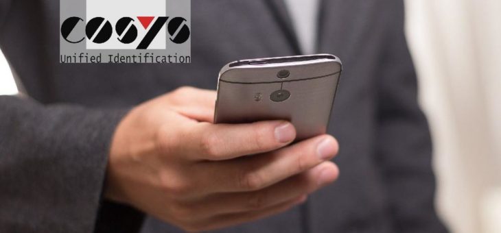 Interne Post mit Smartphones annehmen und verteilen