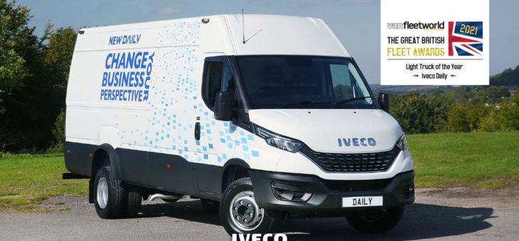 IVECO Daily gewinnt bei den Fleet World The Great British Fleet Awards