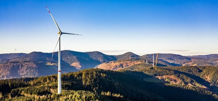 Windpark Hohenlochen am Netz